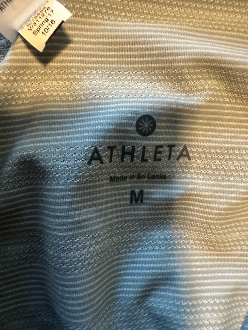 Athleta Light Max Out Side Tie Gray Tank Size Medium - Picture 4 of 6